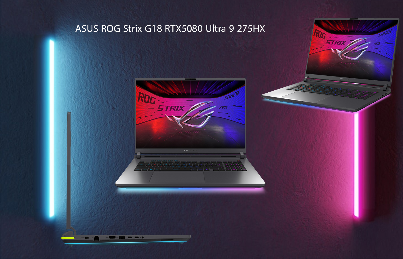لپ تاپ 18 اینچی گیمینگ ایسوس مدل ASUS ROG Strix G18 RTX5080 Ultra 9 275HX